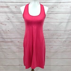 Lole Coral Sunseta Ultra Soft Built in Sports Bra Tennis Golf Athletic Dress